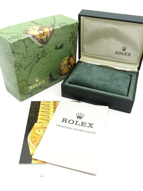 Rolex Oyster Perpetual Watch Box SS Black Polished